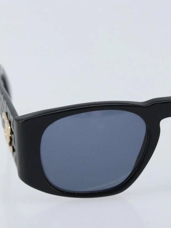 CHANEL Sunglasses plastic Black CC Auth BSZ432 main image 4